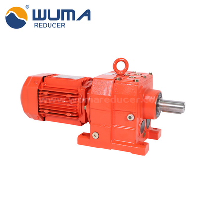 The other foot mounting gear gearbox integrated helical reducer with shaft